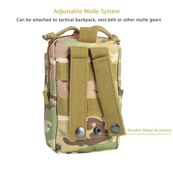 1000D Tactical Molle Pouch поясная чанта Outdoor Men EDC Tool Vest Pack портфейл калъф за мобилен телефон ловно Компактна чанта
