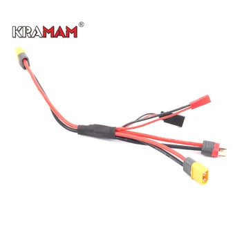 4in1 / 5in1 XT60 Plug Charger Connector to XT60 JST T Futaba XT90 Plug Wire Кабел for ISDT Hota Toolkit RC Chargers