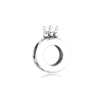 Истински 925 сребро любов Сърцето Короната O Чар подходящ оригинална гривна метални мъниста за бижута Bijoux 2020