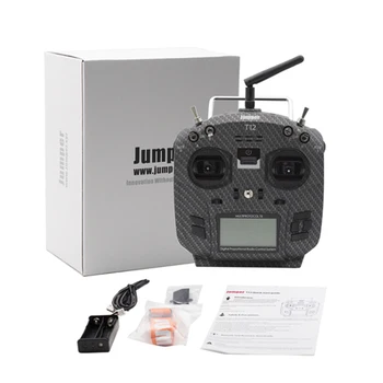 Jumper T12 Pro Open Source 16ch Radio JP4-in-1 Multi-Protocol 2.4-инчов LCD RF Module Wi/ HALL Gimbal OpenTX за радиоуправляемого дрона