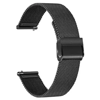 Мрежа от неръждаема стомана каишка за Samsung Galaxy Watch 3 45 мм 41 мм Quick Release Watchband Milanese каишка Watch3 аксесоар гривна