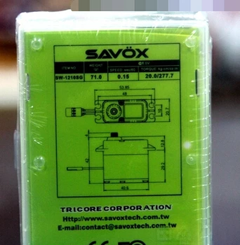 Автентични сервомашинки SAVOX SW-1210 SG водоустойчивост 20 кг метални зъбни сервомашинки