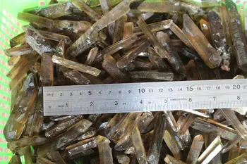 1 кг (2,2 кг) малък суров природен дим кристални семена гледна рок минерални образци на Бразилия