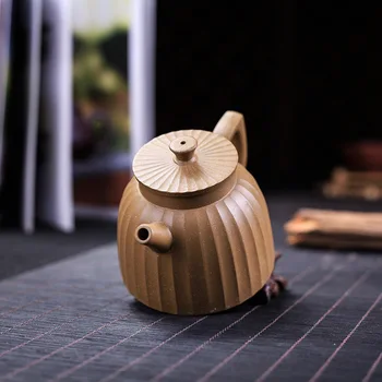 Yixing чайник мръсотия Дуан ръчно изработени лилаво глинен чайник zisha с подарък кутия