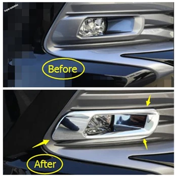 Lapetus аксесоари външна предната страна на фарове за мъгла рамка лампи капак завърши 2 бр. / компл. подходящ за Toyota Camry 2018 - 2021 ABS