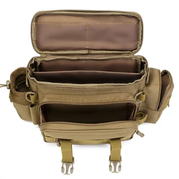 Тактически Mall Риболовна Чанта талия поясная чанта туризъм ловни чанти къмпинг Sac De Sport презрамка прашка чанта военно рамо XA515+WA