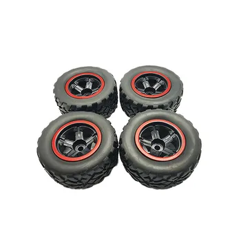 За WPL D12 RC Камион Wheel гуми на главините на колелата джанти гуми симулационни детайли гуми