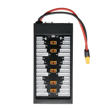 Amass XT30 Plug Parallel Charging Board XT60 Input For iSDT D2 Q6 SC-608 SC-620 Баланс Balancing Charger for Lipo Батерия направи си САМ