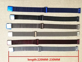 Продажба на едро на 10 бр./лот миланские гривни от неръждаема стомана, смяна каишка за Fitbit Fitness Alta HR гривна, колан, ленти