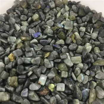 100 г Натурален камък лабрадорит частици от кварцов кристал пръчка гледна изцеление скъпоценен камък пръчка фън шуй кристали