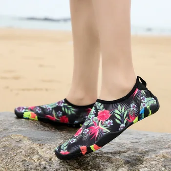 Нови водолазни ботуши бързосъхнеща Блатни обувки открит плаж обувки за мъже и жени, фитнес, йога обувки