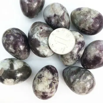 Drop Shipping 1бр 35-40 mm рядък естествен червен турмалин кристални обхват яйцевидной форми на изцеление Бразилия естествени камъни и кристал