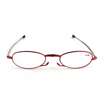 GLTREE унисекс сгъваеми очила очила с футляром диамант нарязани +1.0 +1.5 +2.0 +2.5 +3.0 +3.5 +4.0 жените и мъжете очила Y18