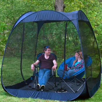Открит къмпинг палатка плажна палатка шалте, палатка Градинска шатра пикник палатката е за 4~6 души One Touch Pop Up Party Tent Ultralight