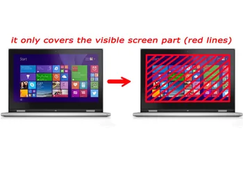 2pcs Anti-Glare Screen Guard Protector Cover Filter за лаптоп Lenovo Ideapad 730S (13