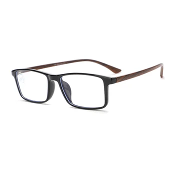 Logorela правоъгълни свръхлеки TLF8030 TR90 бизнес мъжки рамки за очила, рамки за очила по рецепта на жената пълен ръб очила