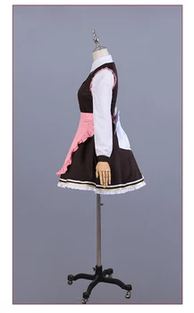 Аниме Демон Slayer / Kimetsu no Yaiba Kamado Nezuko кафе мома облекло Лолита рокля cosplay костюм Хелоуин Жените Безплатна доставка