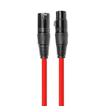 Аудио 5 м XLR кабел Змия кабел-3Pin XLR Male to XLR Female балансиран акустичен кабел за микрофон, на сцената, на Живо & Sound, усилвател