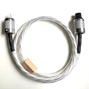 HIFI Power C able US AC захранващ кабел за Аудиоусилителя CD / DVD плейър, видео джак тел