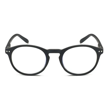 Iboode Против Blue-Ray очила за четене жени ретро Antifatige четене на компютърни очила мъжете с чанта +1.0 1.5 2.0 2.5 3.0 3.5 4.0
