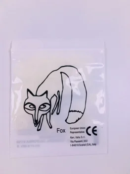 Fox 1/4 ластични ленти дентални ортодонтски Z-pak дъвка 3.5 OZ ORMCO Zoo Пакет 100 бр / пакет