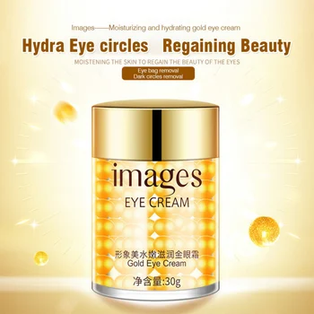 Gold Eye Cream Collagen Hydra Moisturizing Eye Gel Remove Eye Bag Puffiness Anti Dark Circles Remove Anti Wrinkles Eye Cream 30 °