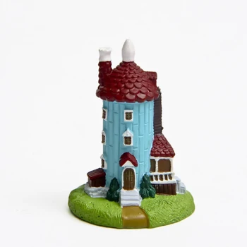 Фар къща, замък в миниатюра страхотна градина на къща декорация на дома мини craft микро озеленяване декор САМ аксесоари