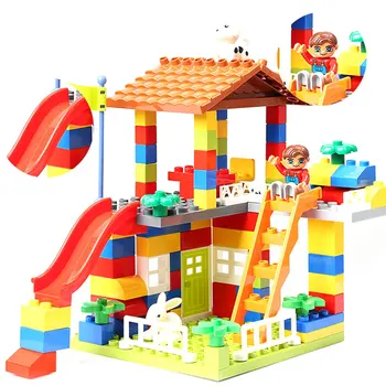 Детски образователни строителни блокчета монтажен комплект момчета и момичета Urban Baby бебешки играчки ранното образование играчки