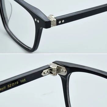 2020 марка малка квадратна рамки за очила мъжете късогледство рамки за очила жени ацетат оптична ретро дизайн Прозрачни рамки за очила OV5385U