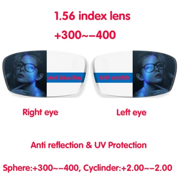 Zerosun Против Blue Light 1.56 Пощенски Код 1.67 1.61 1.74 Рецепта Смола Асферичните Очила, Лещи За Късогледство Далекогледство Пресбиопия Лещи