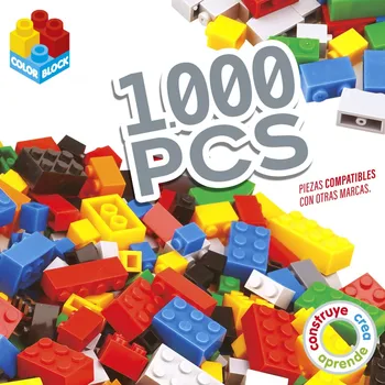 Детска дизайн на 1000 PCs nano color block, детски играчки, детски дидактически играчки, играчки за деца на 6 години