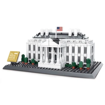 Wange 4214 778pcs The White House of Washington Building строителни блокове, тухли архитектура играчки за деца