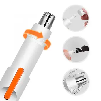 Машина за подстригване на косми в носа Pen-Type USB Chargeable вежди тример за косми в носа бръснач режещ инструмент тример за коса