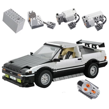 1234 бр. тухли Cada AE86 RC Car Техника City Model градивните елементи на момче, подарък за рожден Ден, детски играчки за деца