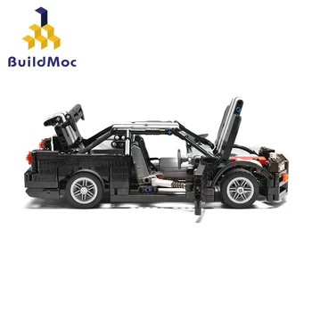 BuildMoc Skyline R34 издръжливост спортен автомобил градивен елемент техника състезателен автомобил 23809 MOC модел тухли играчки за момчета