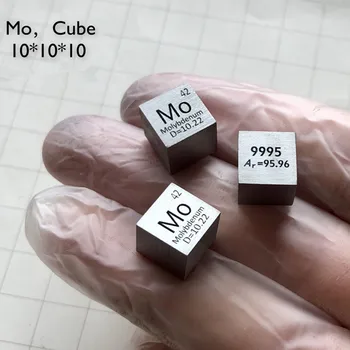 10 мм елемент куб цинк, молибден, ниобий калай волфрамови висмут олово антимон титан желязо кобалт никел мед