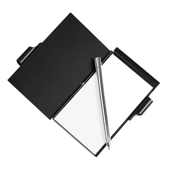 Метал алуминий лаптоп мини бележник с дръжка може да се коригира лого е лесно да носят със себе си лаптоп за Бизнес-Офис, канцеларски