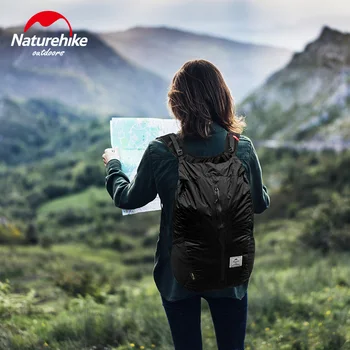 Naturehike открит през сгъваема раница ультралегкий водоустойчив лесен кожена чанта пътна чанта за съхранение на водоустойчив цип YKK
