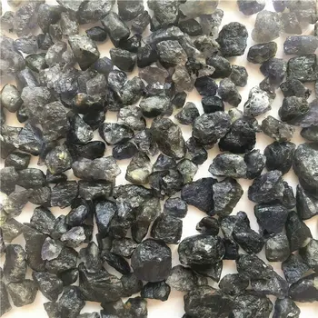 100 грама от най-високо качество суровини груб Иолит кристална вода Сапфир кордиерит минерален груб скъпоценен камък проби порода едро