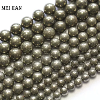 Meihan Безплатна доставка натурален Ада 6 мм, 8 мм, 10 мм, кръгли свободни мъниста за бижута дизайн или подарък