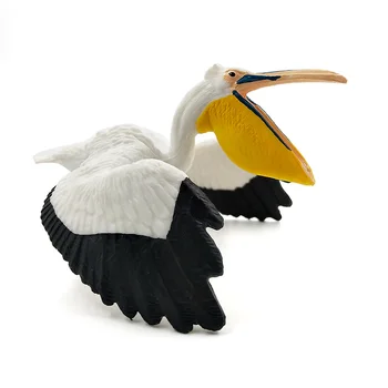 Моделиране на птица фигурки на животни модел фигура миниатюрен начало декор фея пластмасови занаяти украса на градината аксесоари за PVC статуя