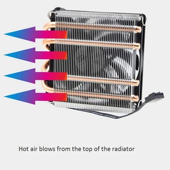 Z39 CPU Cooler Radiator 39мм High Computer Case Cooling Fan for 115X HTPC / MINI ITX PC