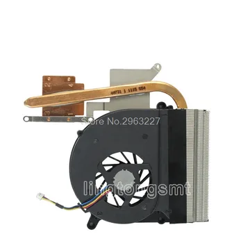 Нов оригинален радиатор за охлаждане на процесора радиатор и вентилатор за Asus K70IC K61IC X66IC K70IO K51IO K70AB K70AF K70AD K51AB K51AF K51AD K70AE
