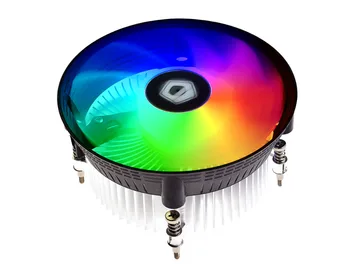ID-COOLING DK-03i Rainbow RGB LED Lighting, 120 мм, голям въздушен поток PWM вентилатор и алуминиев радиатор, за cpu охладител на Intel 100 W