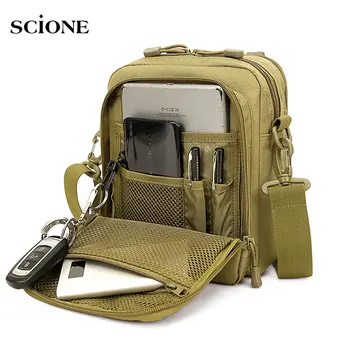 Тактическа чанта през рамо къмпинг мъжки чанти Спорт на открито рамо Messenger малка чанта за пътуване лов военни армейските чанти XA123A