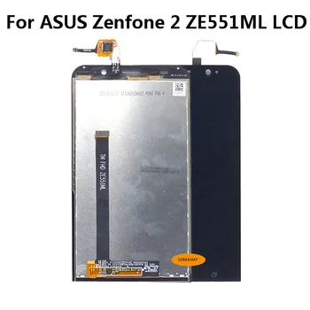 За ZenFone ZenFone 2 ZE551ML Display LCD Touch Screen Digitizer Frame Zenfone 2 ZE551ML LCD Replacement Z00AD No Dead Pixel