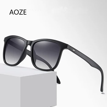 AOZE 2020 реколта мода унисекс поляризирани градиентные слънчеви очила марка дизайнер огледални слънчеви очила Polar нюанси на шофиране мъжки UV400
