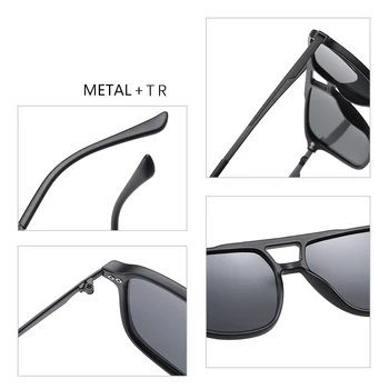 YSYX TR поляризирани слънчеви очила за мъже квадратни рамки слънчеви очила външно ден и за нощно виждане шофьорски очила gor a car YX3301