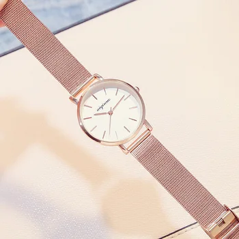 Дамски модни часовници прост романтична розово злато часовници дамски часовници дамски часовници relogio feminino reloj mujer Dropship