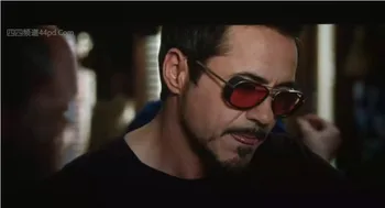 Steampunk очила Слънчеви очила Tony Stark Iron Man Matsuda слънчеви очила ретро квадратни слънчеви очила с UV400